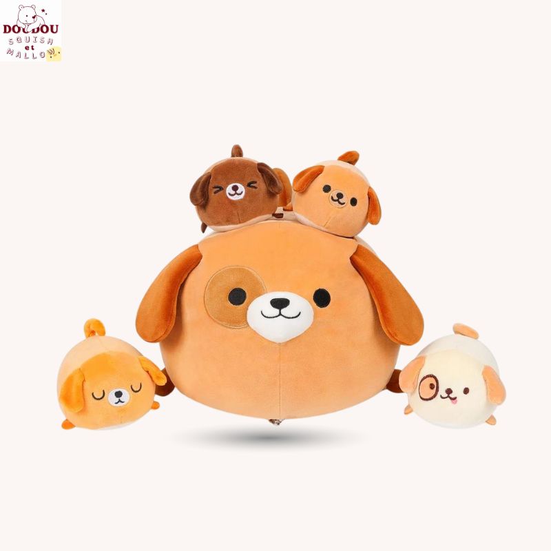 Chien en peluche Georges
