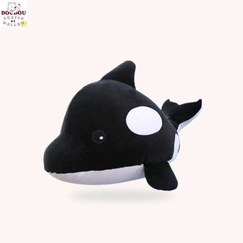 Squishmallow XXL orque Marine – Peluche géante toute douce pour moments réconfortants