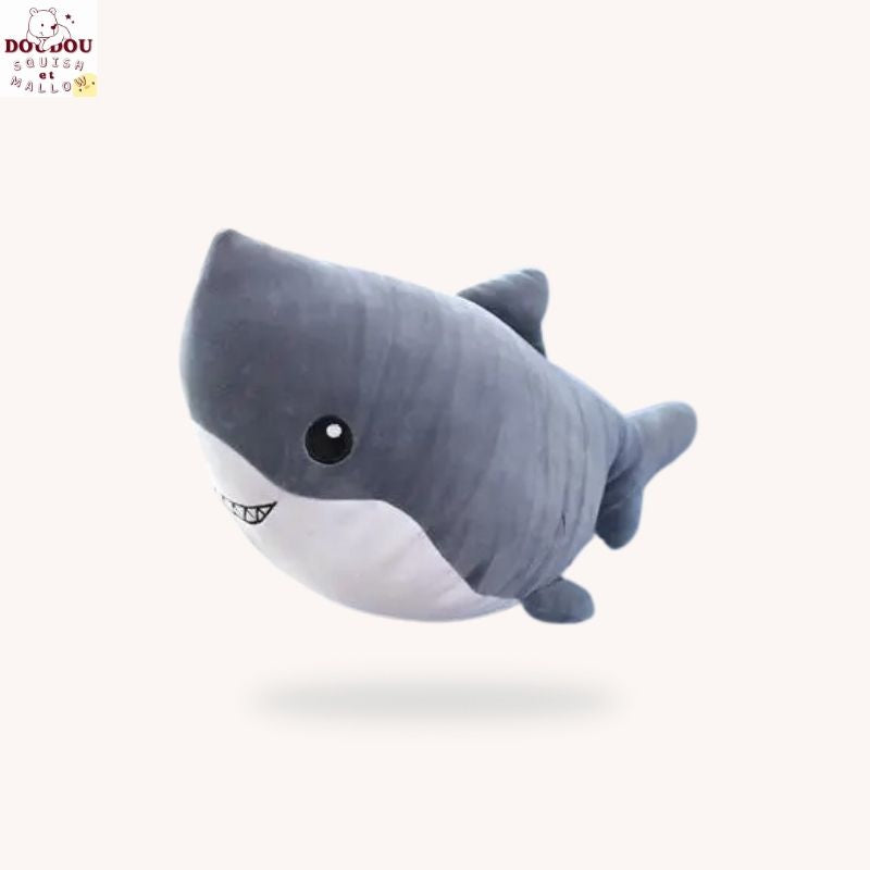 Squishmallow XXL requin Hercule – Doudou squishy à la tendresse océanique
