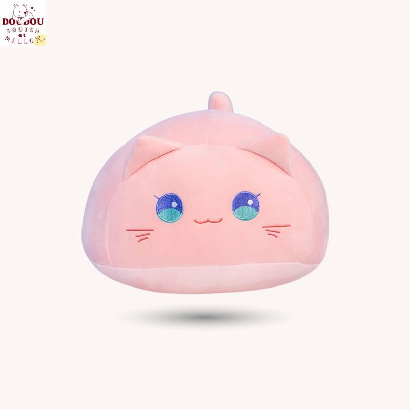 Chaton en peluche Rose