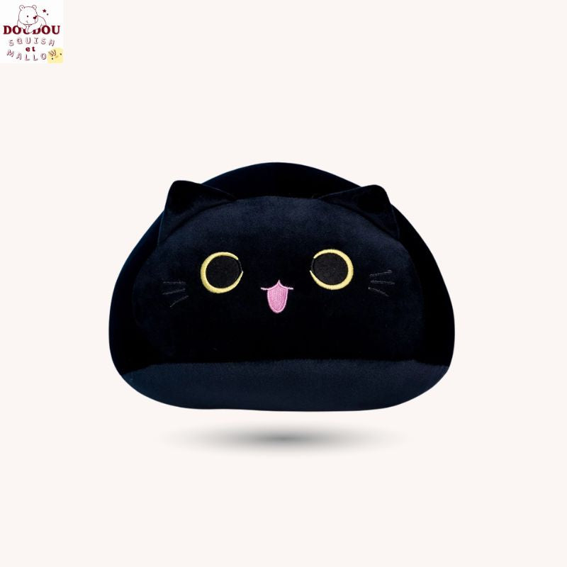 Peluche chat noir Bichon
