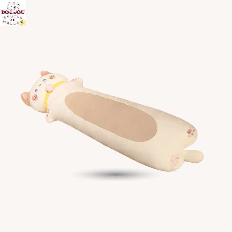 Squishmallow XXL chat Nuage – Doudou moelleux et câlin à la texture squishy