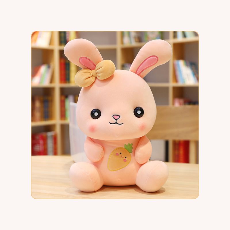 Lapin en peluche Zoé