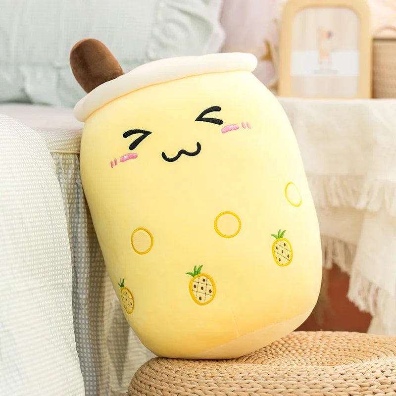 Squishmallow XXL bubble tea Best Friends – Doudou tendre pour des instants complices