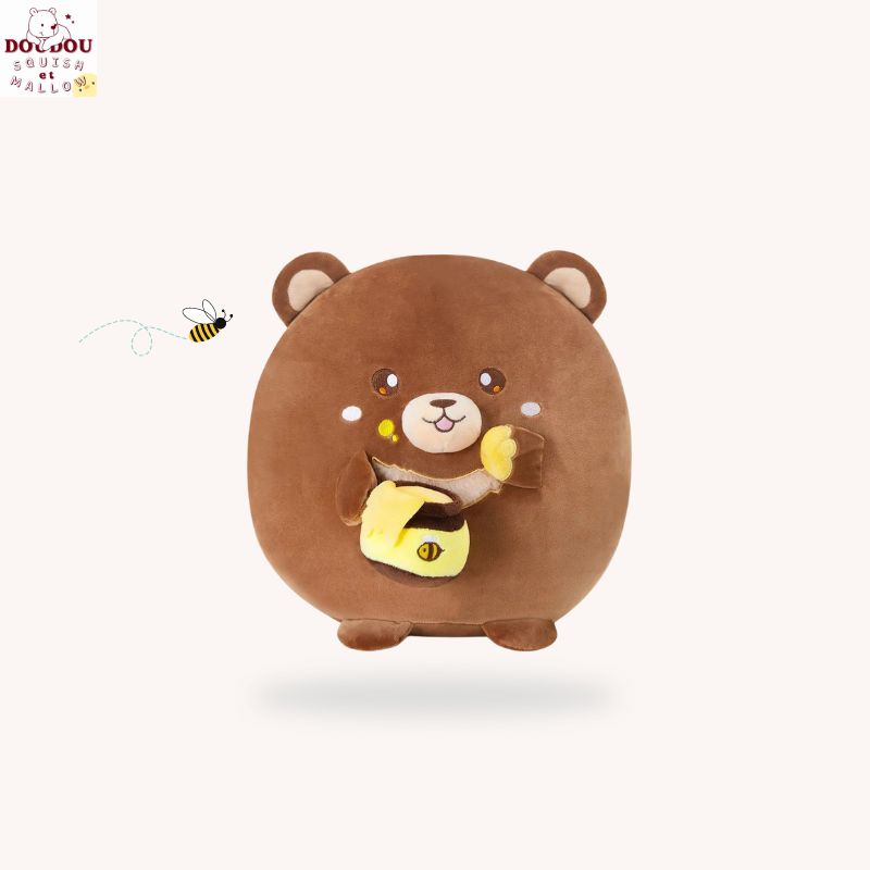 Squishmallow Ours Teddy – Le doudou parfait pour les câlins