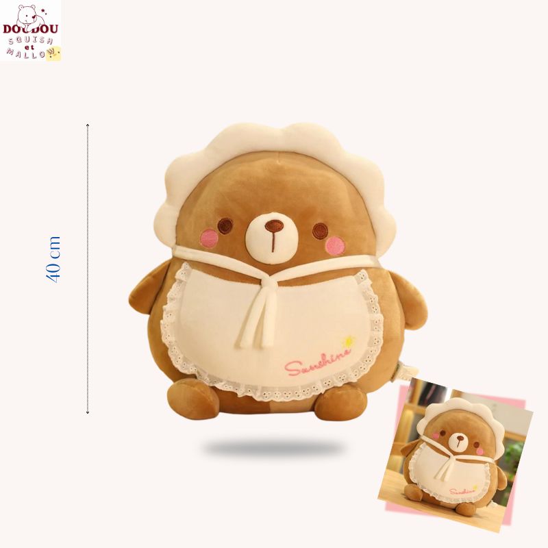 Squishmallow Ours Betty – Doudou moelleux à câliner