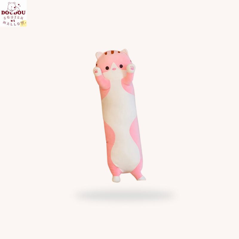 Squishmallow XXL chat Vanille – Peluche moelleuse et réconfortante