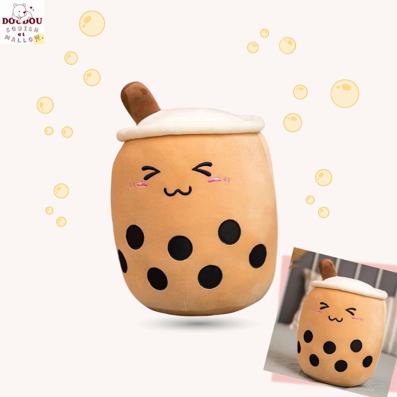 Squishmallow Bubble Tea Kiki – Compagnon moelleux à l’énergie sucrée