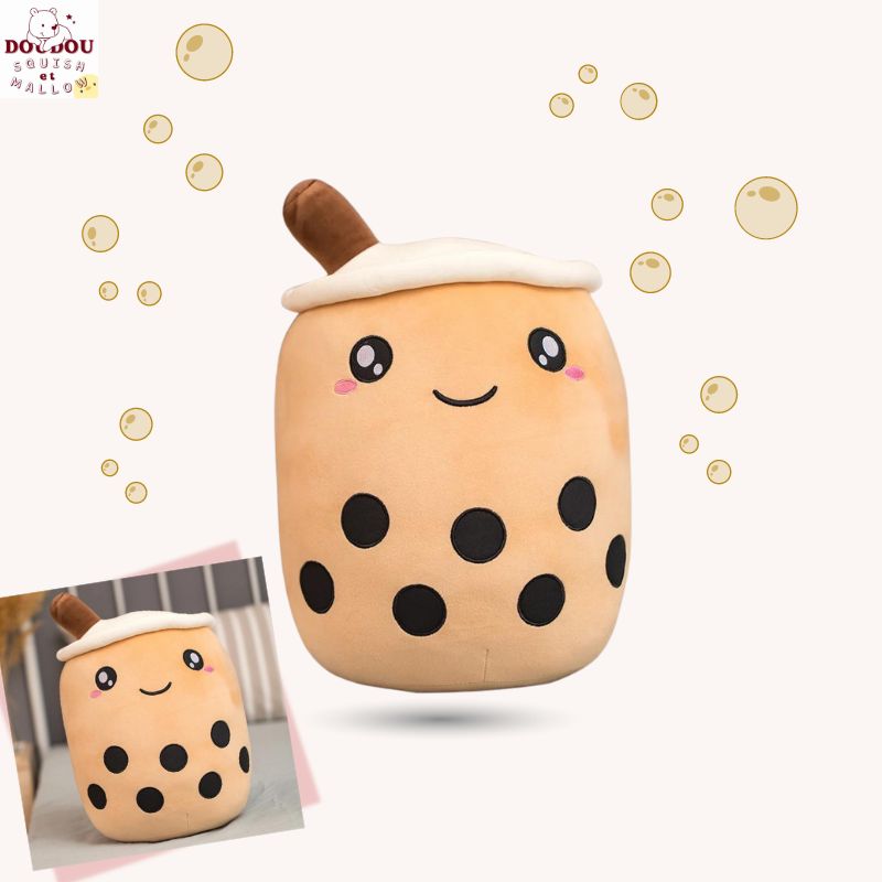 Squishmallow Bubble Tea Loupi – Doudou lumineux et tout doux