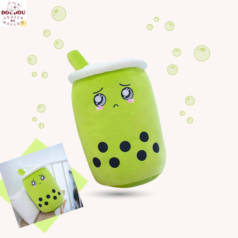 Squishmallow Bubble Tea Fanta – Peluche pétillante et réconfortante
