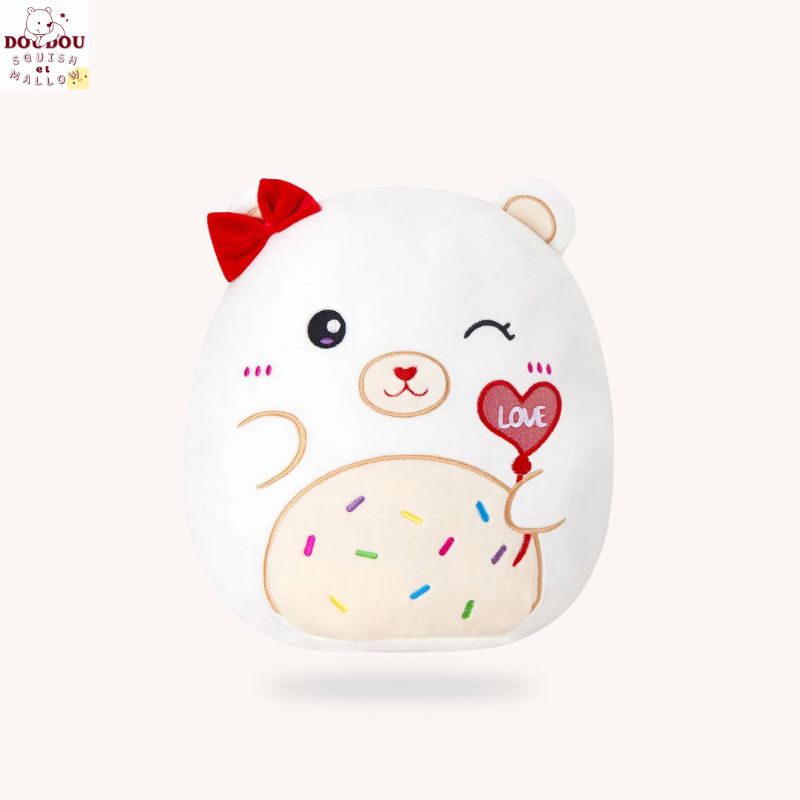 Squishmallow Ours Belle – Petit ours doux et câlin