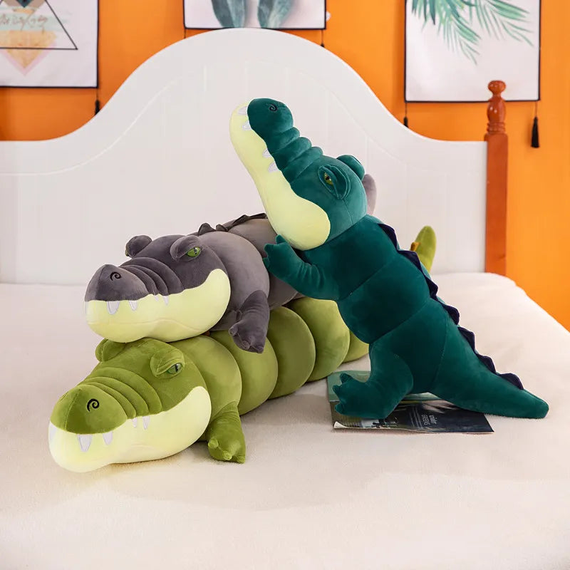 Peluche crocodile