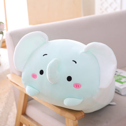 Cartoon animal pillow soft home