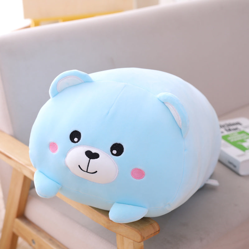 Cartoon animal pillow soft home