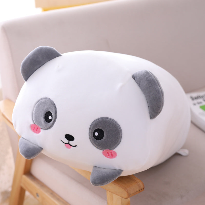 Cartoon animal pillow soft home