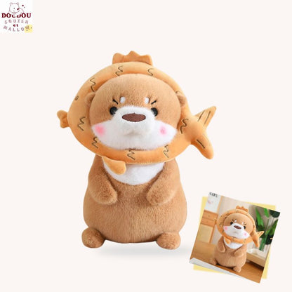 Peluche loutre Booba