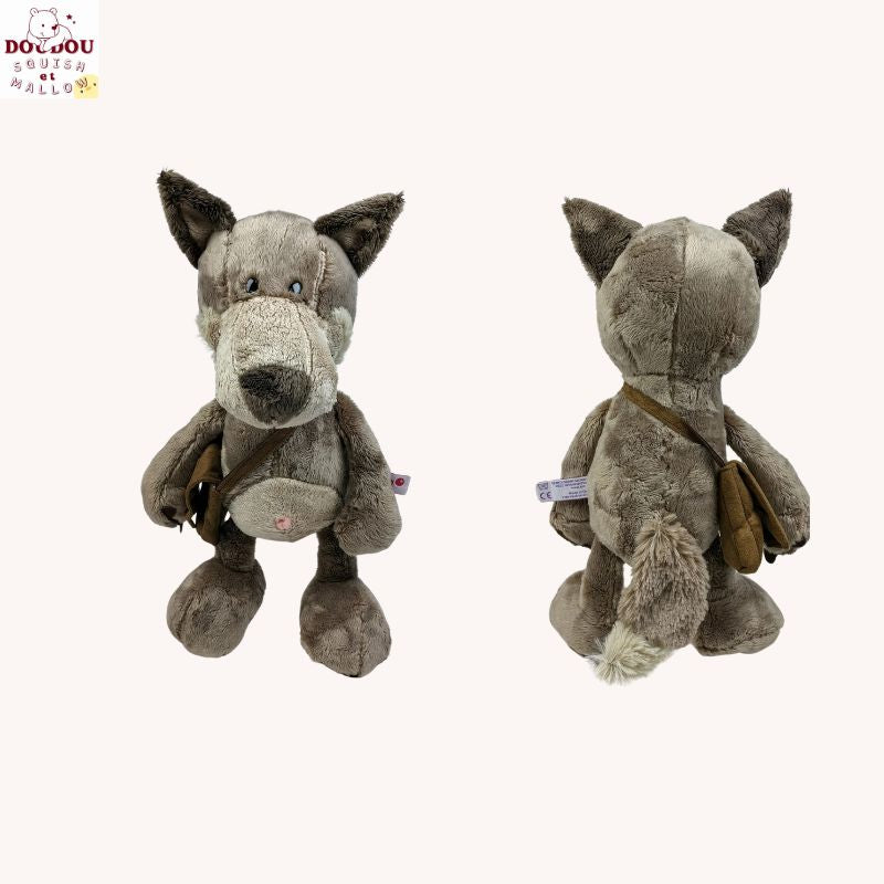 Peluche loup Léon & Léonne