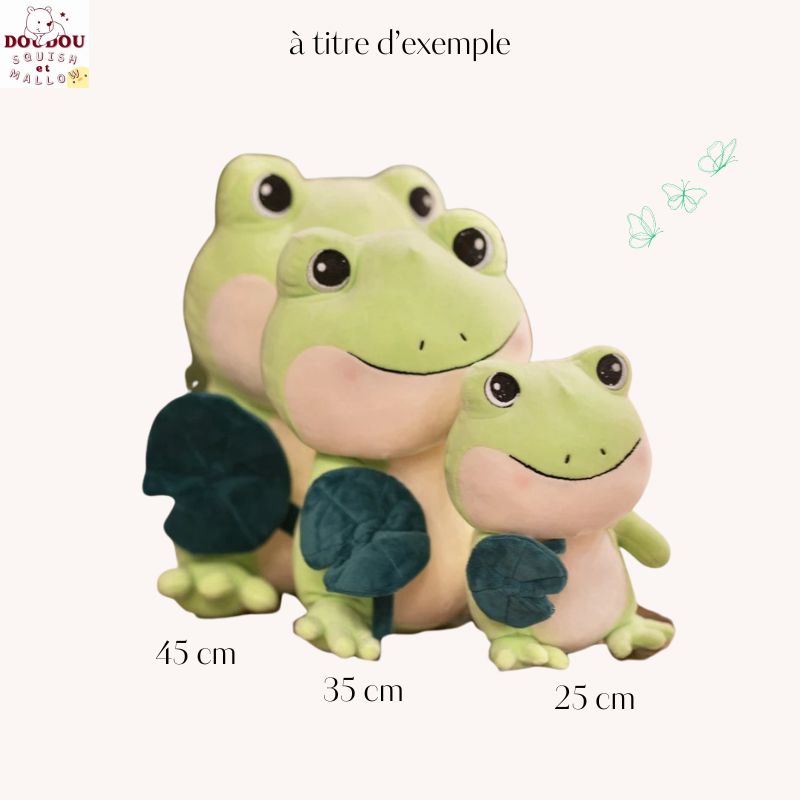 Peluche squishmallow grenouille Albert