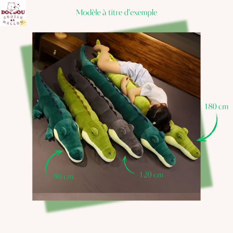 Crocodile en peluche Cruise