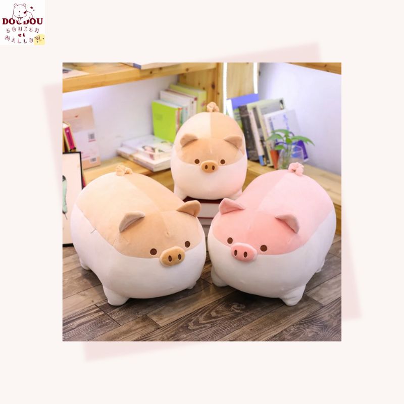 Squishmallow 50 cm | cochon Fidèle