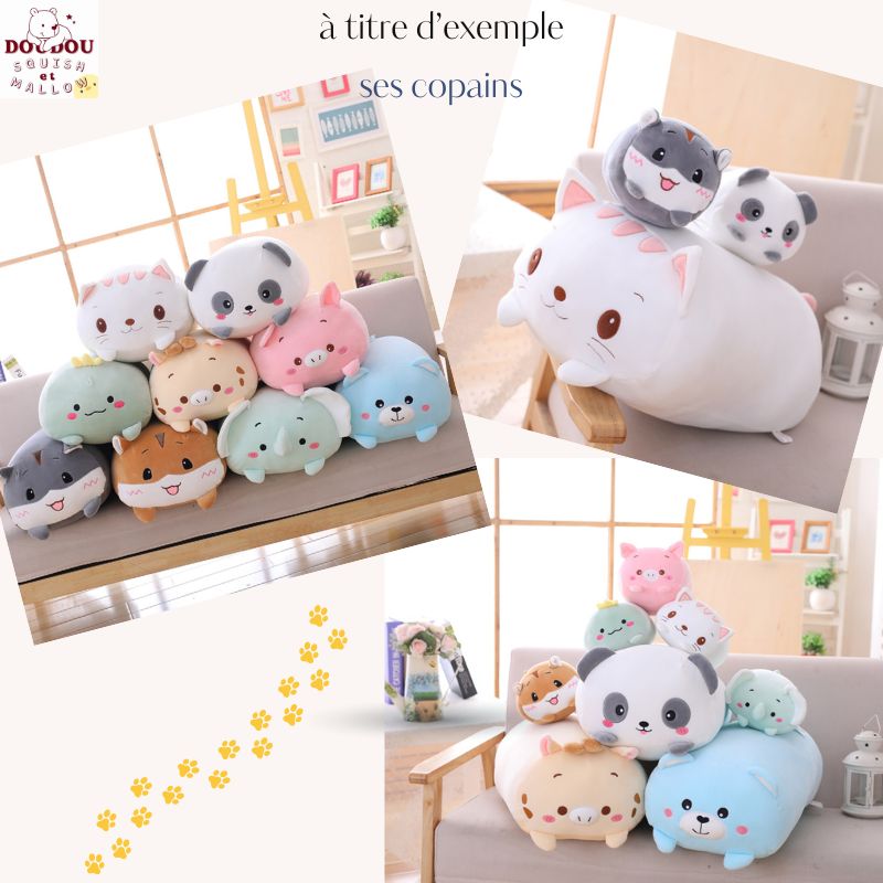 Peluche squishmallow hamster Bounty