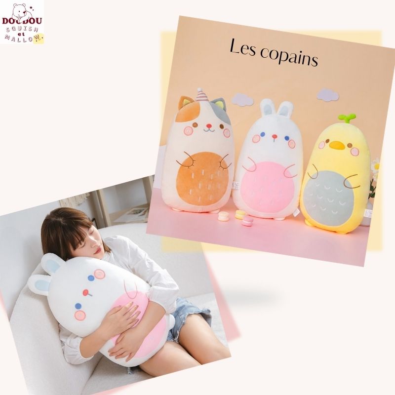 Peluche lapin Vanille