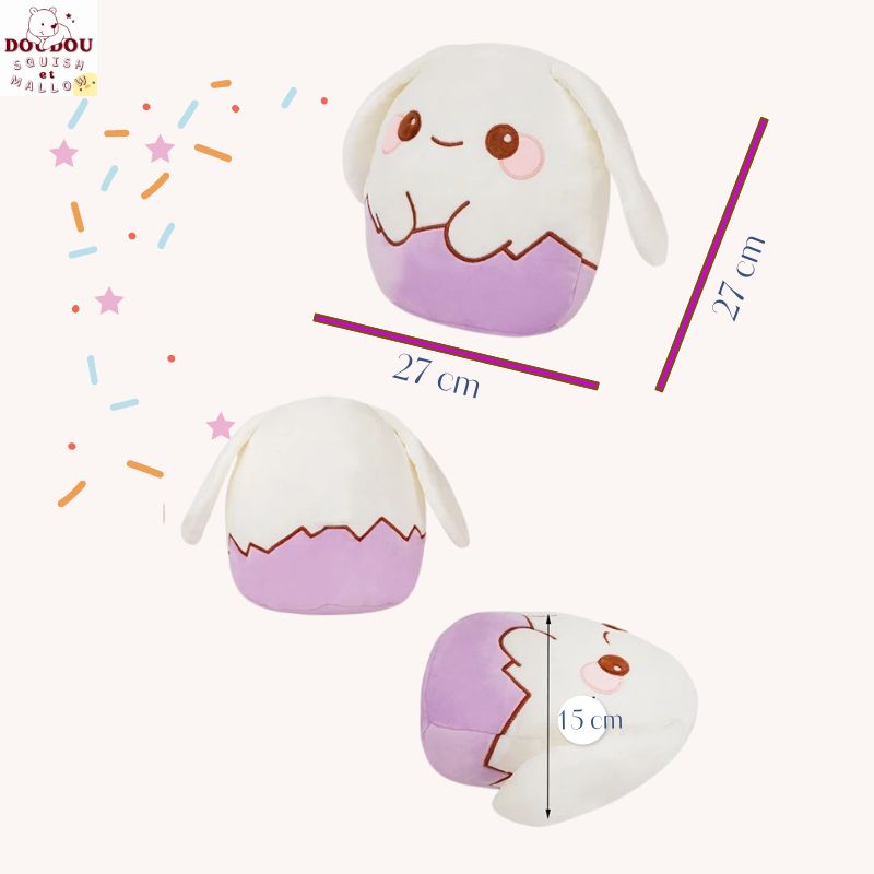 Peluche squishmallow lapin Bunny