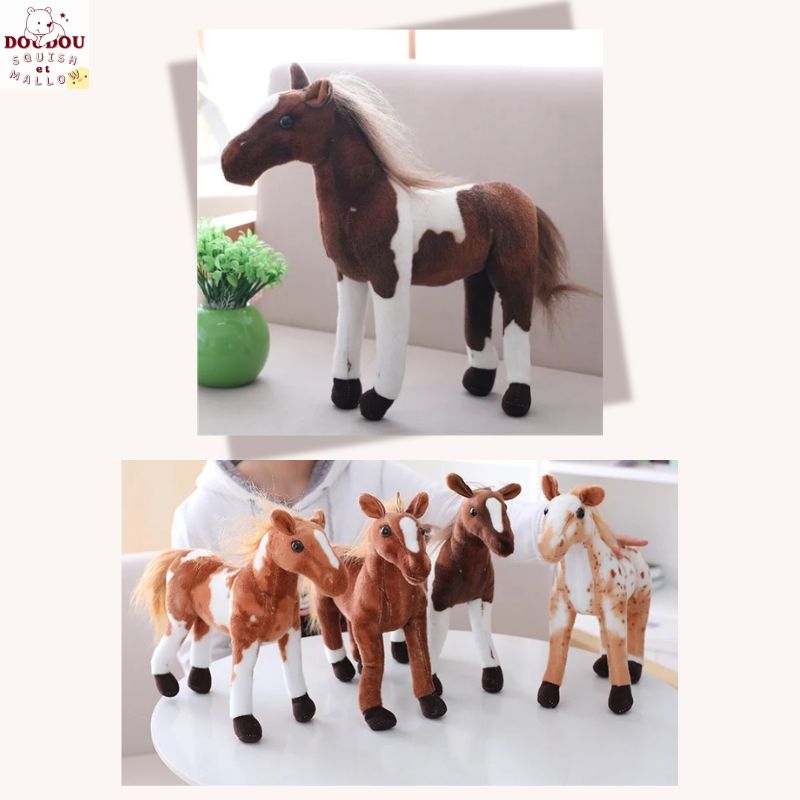 Peluche cheval Kiss