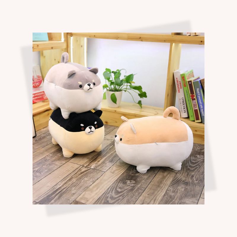 Peluche squishmallow chien Meeko