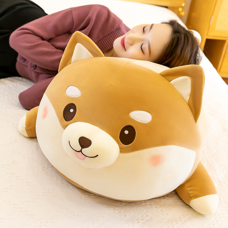 Doux Corgi Shiba Inu Poupée Slouch Chien En Peluche Jouet