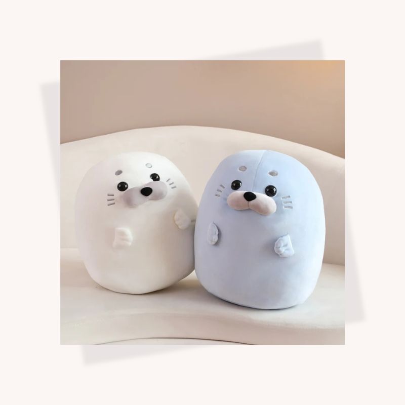 Peluche squishmallow phoque Bibi