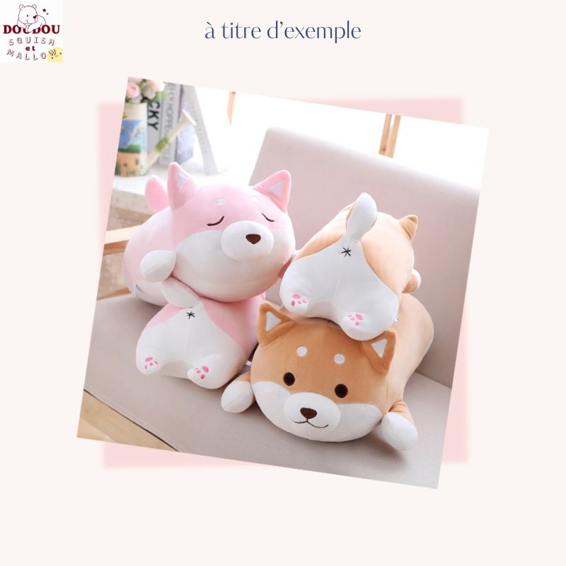 Peluche Shiba inu Coton