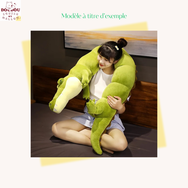 Crocodile en peluche Cruise