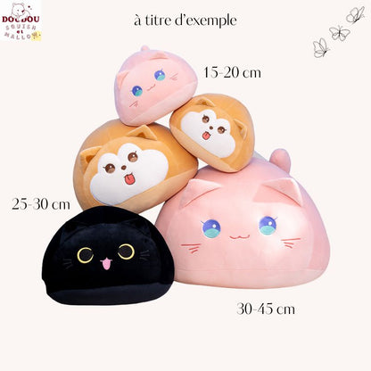 Peluche squishmallow chat Rose