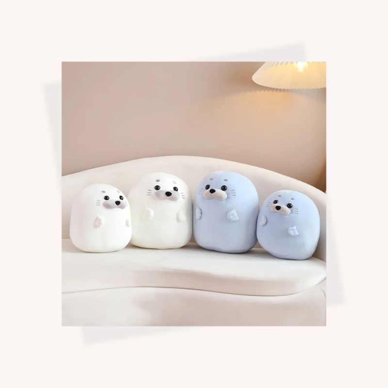 Peluche squishmallow phoque Bibi