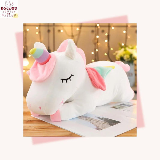 Géante peluche licorne Bella