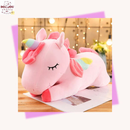 Géante peluche licorne Bella