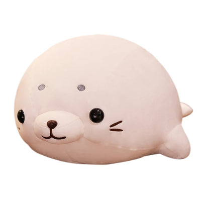 Snow seal plush