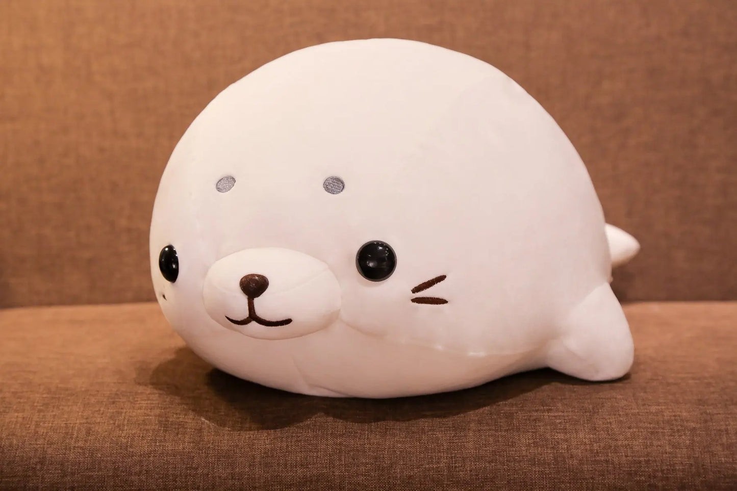 Snow seal plush