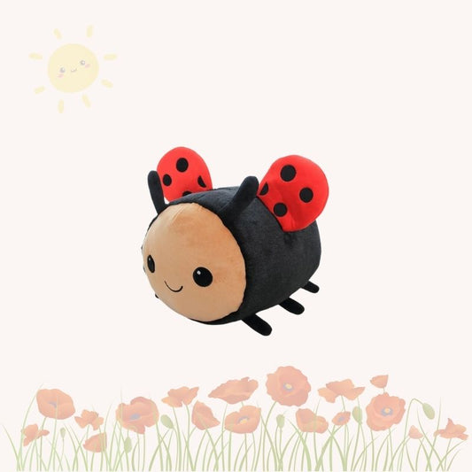 Peluche coccinelle Lila