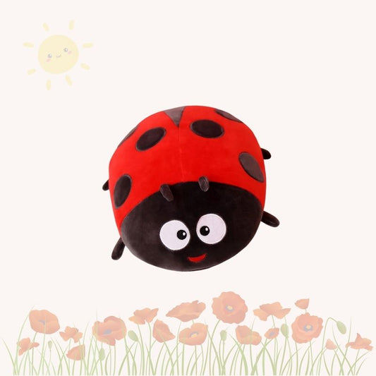 Peluche squishmallow coccinelle