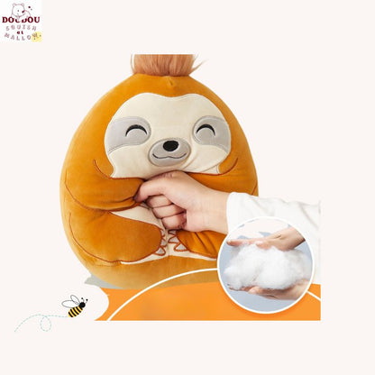 Peluche squishmallow paresseux Collègue