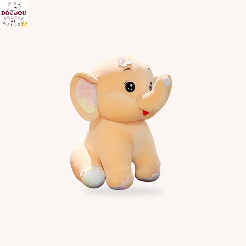 Peluche éléphant jaune Tusk