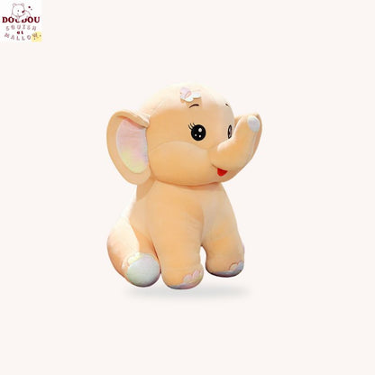 Peluche éléphant jaune Tusk