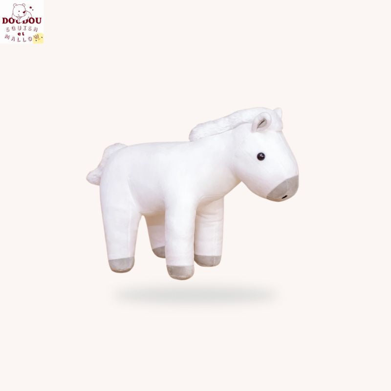 Peluche cheval Nuage