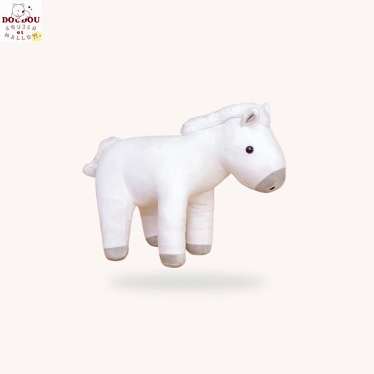 Peluche cheval Nuage