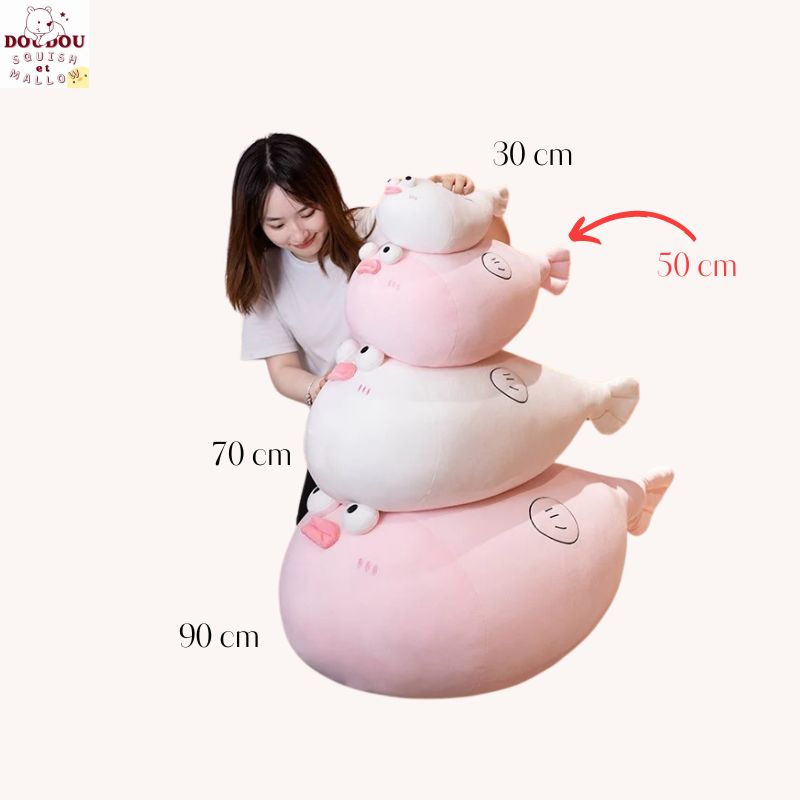 Squishmallows 50 cm | Peluche poisson-globe Jules