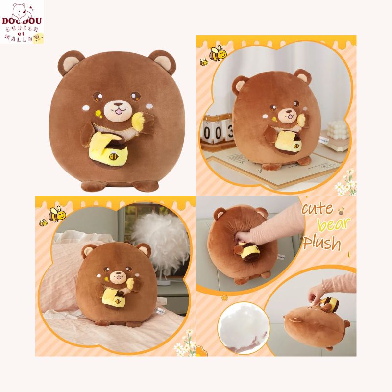 Ours en peluche marron Teddy