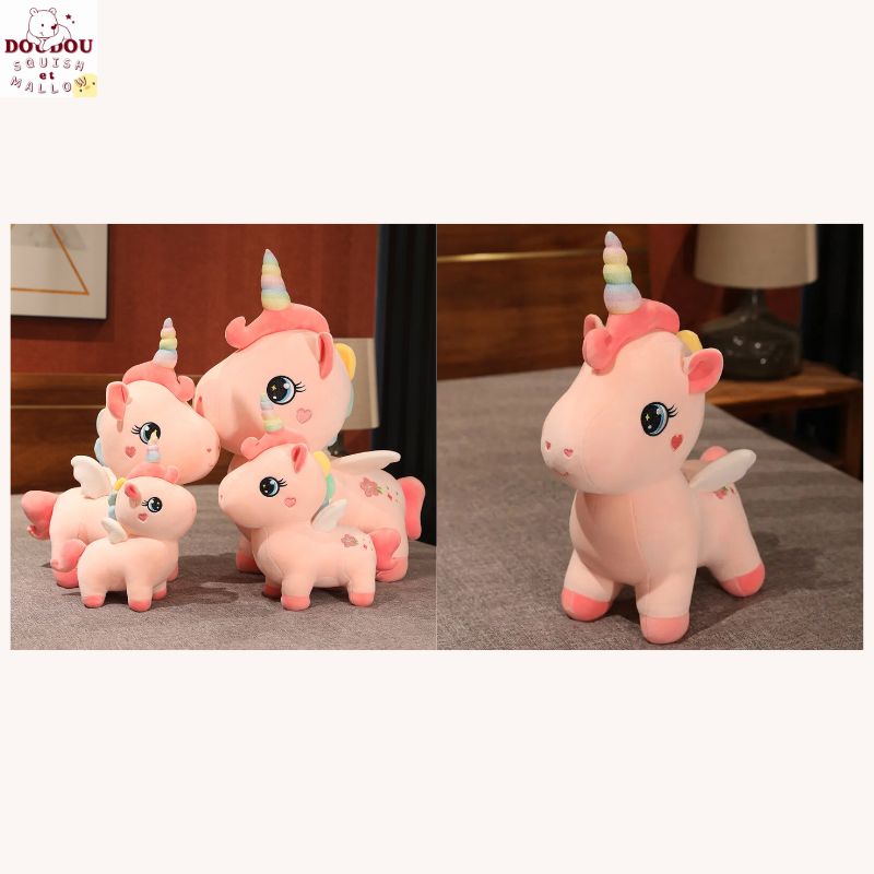 Licorne peluche Astrid