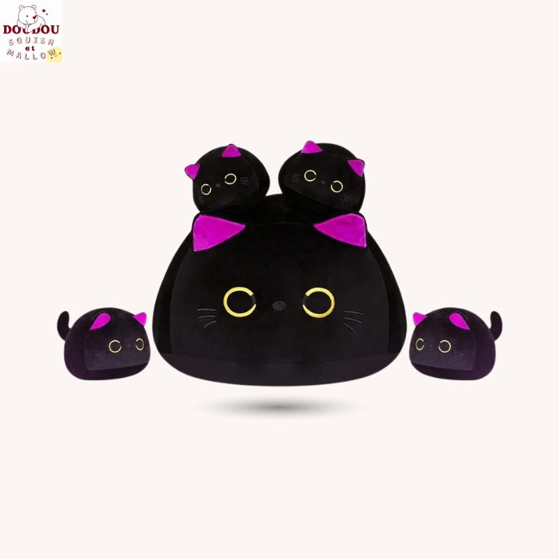 Peluche chat noir Bounty